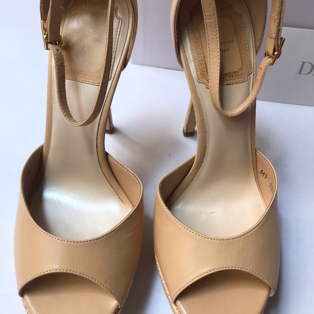 Christian Dior Paraiso Chevreau Sandals Be Clair - Picture 5 of 11